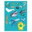 Игра с многоразовыми наклейками Умняшка Подводный мир (КП-008) - миниатюра 2