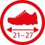 Захисні насадки для взуття Big р.р. 21-27, червоний (56449) - мініатюра 4