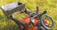 Детский трактор на педалях с прицепом и ковшом Falk Kubota, оранжевый (2065AM) - миниатюра 3