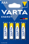 Батарейка Varta Energy AAA Bli 4 Alkaline, 4 шт. (4103229414) - миниатюра 1