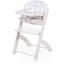 Подушка к стулу для кормления Childhome Evosit High Chair, белая (CCEVOSITJOH) - миниатюра 4