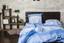 Комплект постельного белья Ecotton, твил-сатин, двуспальный, 210х175 см, синий (19640) - миниатюра 1