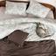Комплект постельного белья Прованс Небо, поплин, евростандарт, голубой с коричневым (29471) - миниатюра 2