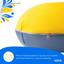 Подушка Ideia П-подібна для вагітних та відпочинку, 140x75x20 см, жовтий і блакитний (8-33722) - мініатюра 6
