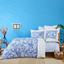 Комплект постільної білизни Karaca Home Bellance mavi, ранфорс, полуторний, 220х160 см, блакитний (svt-2000022316873) - мініатюра 3