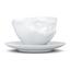 Чашка з блюдцем для кави Tassen Усмішка 200 мл, порцеляна (TASS14101/TA) - мініатюра 5