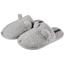 Комнатные тапочки женские Twins HS Teddi gray меховые, размер 40, серые (10384) - миниатюра 1