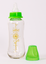 Скляна пляшечка для годування Lindo Next to Nature, вигнута, 250 мл, зелений (Pk 1010 зел) - мініатюра 2