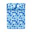 Простыня с наволочками Iris Home Vila, 240х220+70х50 (2) см, ранфорс, синяя (svt-2000022311304) - миниатюра 2