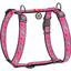 Шлея для собак анатомічна Waudog Nylon Єдинороги, М, рожевий (5544) - мініатюра 1