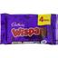 Батончики Cadbury Wispa шоколадні 94.8 г (4 шт. х 23.7 г) - мініатюра 1