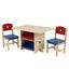 Детский стол с ящиками и двумя стульями KidKraft Star Table & Chair Set (26912) - миниатюра 1