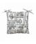 Подушка для стільця Прованс Happy time, 40х40 см, бежевий (23771) - мініатюра 1