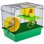 Клетка для грызунов Лорі Хомяк 1 Люкс, 33х23х29 см, краска, в ассортименте (К-Л014) - миниатюра 1