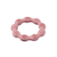 Прорезыватель для зубов BabyOno Кольцо, силиконовый, розовый (825/02) - миниатюра 1