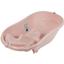 Ванночка OK Baby Onda, с анатомической горкой и термодатчиком, розовая - миниатюра 1