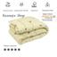 Одеяло шерстяное Руно Sheep, 210х155 см, бежевый (317.52ПШУ_Sheep) - миниатюра 3