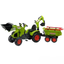 Детский трактор Falk Claas Axos 1010W на педалях, зеленый (1010W) - миниатюра 1