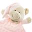 Плед з іграшкою-ковдрою Interbaby Bubble Dou-Dou Bear Pink, 110х80 см, рожевий (8100217) - мініатюра 3