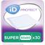 Одноразові гігієнічні пелюшки iD Protect Expert Super, 60x60 см, 30 шт. - мініатюра 1