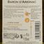 Вино Baron d'Arignac Chardonnay, 13%, 0,75 л - миниатюра 3