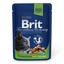 Влажный корм для стерилизованных кошек Brit Premium Cat Chicken Slices for Sterilised pouch, с курицей, 100 г - миниатюра 1