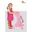 Детские ходунки-каталка Viga Toys с бизибордом, розовый (50178) - миниатюра 3