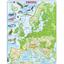 Пазл рамка-вкладыш Larsen Карта Европы с животными (K70-UA) - миниатюра 1