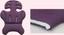 Прогулочная коляска Aprica Luxuna CTS, фиолетовый (92998) - миниатюра 3
