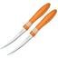 Набір ножів Tramontina Cor&Cor для томатів, 12,7 см, помаранчевий, 2 шт. (23462/245) - мініатюра 1