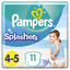 Підгузки-трусики для плавання Pampers Splashers 4-5 (9-15 кг), 11 шт. - мініатюра 1
