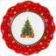 Тарілка Christmas Delight, 21 см, різнобарвний (985-117) - мініатюра 1