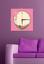 Настенные часы Art-Life Collection, 25x25 см, розовый (2TC-081-W-2525) - миниатюра 1