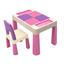 Дитячий функціональний столик і стільчик Poppet 5в1, рожевий (PP-002P) - мініатюра 1