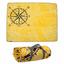 Плед для пикника Schwarzwolf Alvernia, 170х140 см, желтый (F5600500AJ3) - миниатюра 3