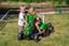 Детский трактор Falk 2021AB на педалях, с прицепом, зеленый (2021AB) - миниатюра 4