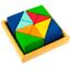 Конструктор Nic Разноцветный треугольник (NIC523345) - миниатюра 1
