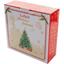 Салатник Lefard Christmas delight, 23 см, червоний з білим (985-124) - мініатюра 3
