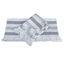 Рушник Hobby Stripe Peshtemal, 70х140 см, сірий (8698499315761) - мініатюра 3