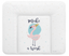 Мягкий пеленальный матрас Schnucky Flamingo, 85х72 см, белый (8971261) - миниатюра 1
