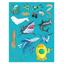 Гра з багаторазовими наклейками Умняшка Підводний світ (КП-008) - мініатюра 2