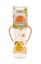 Бутылочка с латексной соской и ручками Baby Team, 250 мл, оранжевый (1311) - миниатюра 2