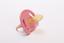 Пустушка латексна Lindo, анатомічна, 12+ міс., рожевий (PK 011/12+ рож) - мініатюра 2