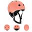 Шлем защитный детский Scoot and Ride с фонариком 51-53 см персиковый (SR-190605-PEACH) - миниатюра 2
