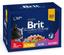 Набір паучів Brit Premium Cat, м'ясна тарілка асорті 4 смаки, 100 г, 12 шт. - мініатюра 1