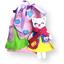 Набір для шиття іграшки Аплі Краплі Котик з одягом та аксесуарами (ЗІ-01) - мініатюра 1