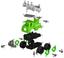 Конструктор DIY Spatial Creativity Зелений кран LM9044 (CJ-1614185) - мініатюра 2