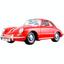 Автомодель Bburago Porsche 356B 1961 р 1:24 червоний (18-22079) - мініатюра 1