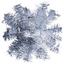 Куля-сніжинка Novogod'ko середній срібляста (980459) - мініатюра 1