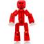 Фигурка Stikbot Красный, для анимационного творчества (TST616-23UAKDR) - миниатюра 1